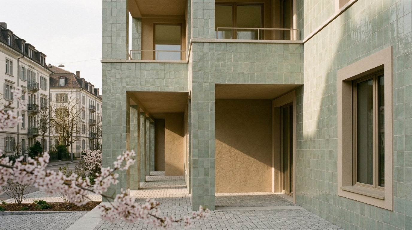 Casa Verde — keramische Fassade