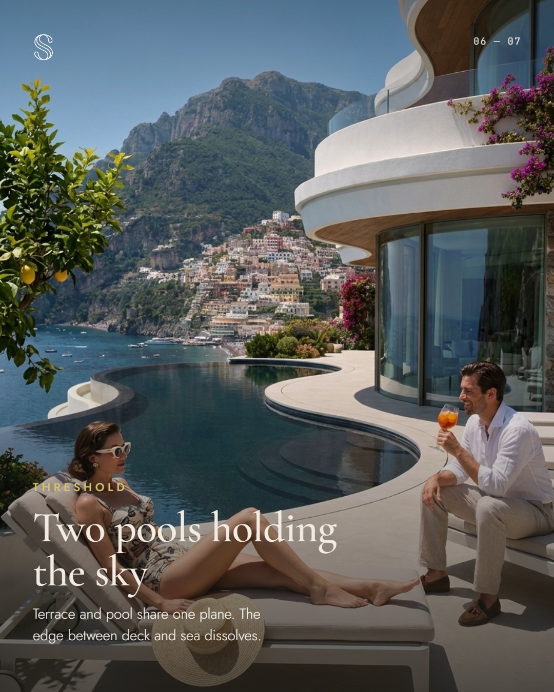 Cliff House — Pools über dem Meer