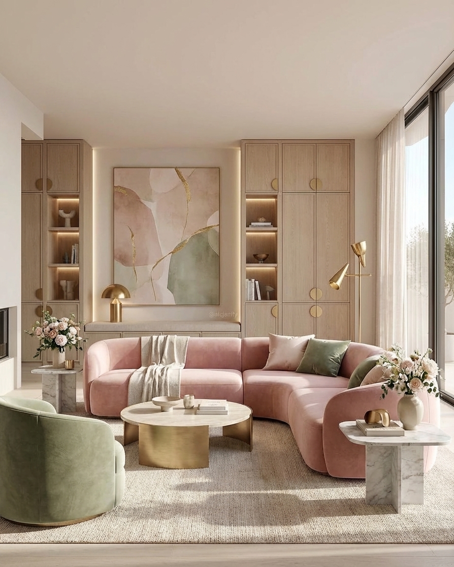 Feminine Apartment — Salon