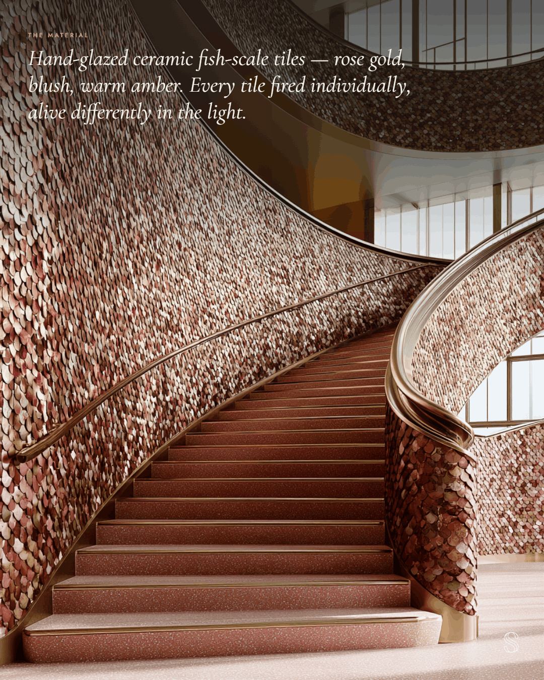 Boutique Hotel Hamburg — Geschwungene Treppe