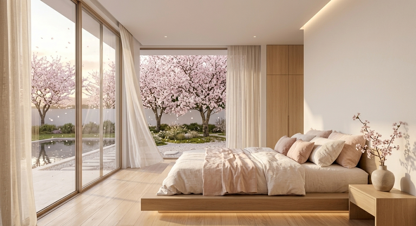 Sakura House — Schlafzimmer