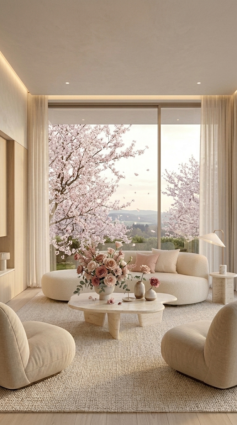 Sakura House — Wohnzimmer