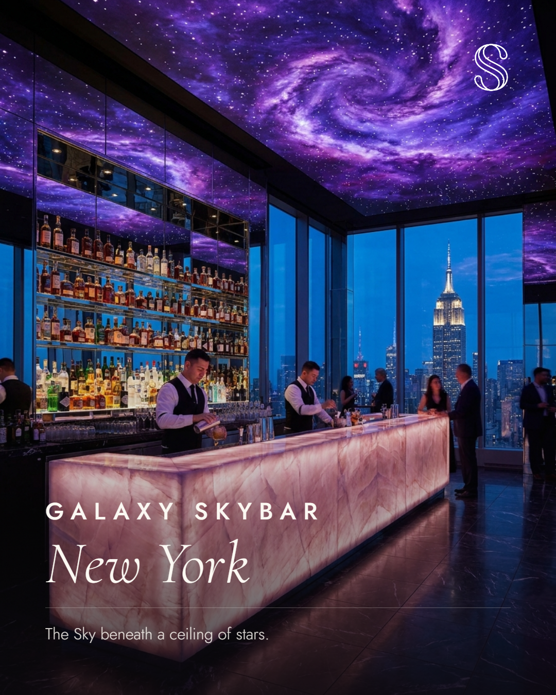 Galaxy Skybar — Bar unter dem Sternenhimmel